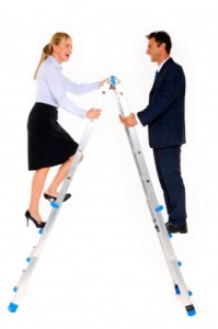 corporate ladder